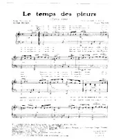 descargar la partitura para acordeón Le temps des pleurs (Cryin' time) (Chant : Claude François) en formato PDF