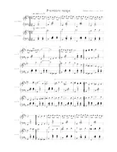 download the accordion score Première neige (Pour 2 Accordéons) in PDF format