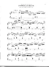 download the accordion score D'après Laurette in PDF format