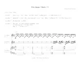 download the accordion score Rhythmic Etude #1 (Pour 3 Accordéons) in PDF format