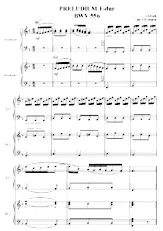 télécharger la partition d'accordéon Preludium F (dur BWV 556) au format PDF