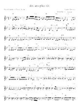 descargar la partitura para acordeón Dix ans plus tôt (Transcription) en formato PDF