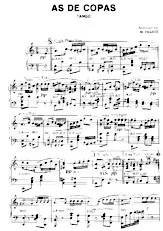 download the accordion score As de Copas (Tango) in PDF format