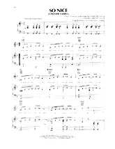 télécharger la partition d'accordéon So nice (Summer Samba) au format PDF