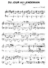 descargar la partitura para acordeón Du Jour au Lendemain (Tango) en formato PDF