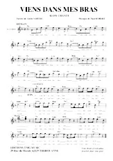 download the accordion score Viens dans mes bras (Slow Chanté) in PDF format