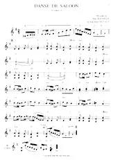 descargar la partitura para acordeón Danse de saloon (Country) en formato PDF