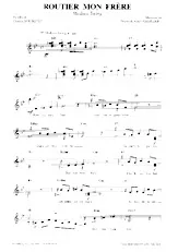 download the accordion score Routier mon frère (Medium Swing) in PDF format