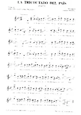 download the accordion score La tricoutado del païs (Bourrée) in PDF format