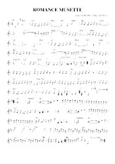 descargar la partitura para acordeón Romance de musette (Valse Musette) (Relevé) en formato PDF
