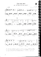 download the accordion score Que Sera Sera in PDF format