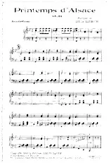 descargar la partitura para acordeón Printemps d'Alsace (Valse) en formato PDF