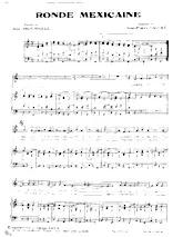 scarica la spartito per fisarmonica Ronde Mexicaine (Chant : Les compagnons de la chanson) in formato PDF