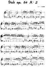 télécharger la partition d'accordéon Valse opus 64 n° 2 au format PDF