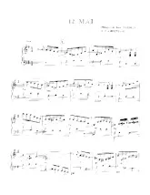 download the accordion score 12 mai (Valse) in PDF format