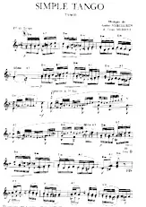 descargar la partitura para acordeón Simple Tango en formato PDF