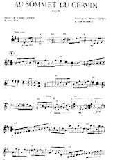 descargar la partitura para acordeón Au Sommet du Cervin (Valse) en formato PDF