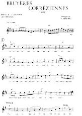 descargar la partitura para acordeón Bruyères Corréziennes (Valse) en formato PDF