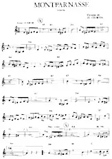 descargar la partitura para acordeón Montparnasse (Valse) en formato PDF