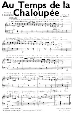 descargar la partitura para acordeón Au temps de la chaloupée (Java) en formato PDF