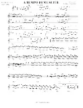 scarica la spartito per fisarmonica A tempo di musette (Valse Musette) in formato PDF