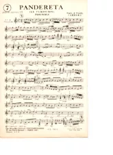 download the accordion score Pandereta (Le tambourin) (Paso Doble) in PDF format