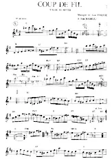 download the accordion score Coup de Fil (Valse Musette) in PDF format