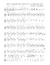 descargar la partitura para acordeón Accordéon sous la manche (Valse) en formato PDF
