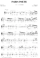 download the accordion score Paris Poète (Boléro Chanté) in PDF format