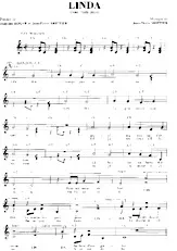 descargar la partitura para acordeón Linda (Fox Chanté) en formato PDF