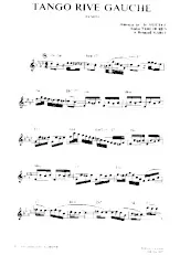 download the accordion score Tango rive gauche in PDF format