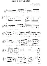 download the accordion score Bille de verre (+ Paroles) in PDF format