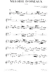 descargar la partitura para acordeón Mélodie d'oiseaux (Valse) en formato PDF