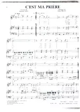 download the accordion score C'est ma prière in PDF format