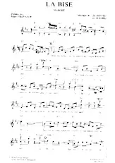 download the accordion score La bise (Marche) in PDF format