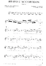 download the accordion score Bravo l'accordéon (Marche) in PDF format
