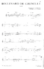 download the accordion score Boulevard de grenelle (Valse) in PDF format