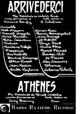 descargar la partitura para acordeón Athènes (Mambo Lent) en formato PDF