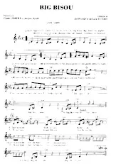 download the accordion score Big Bisou (Chant : Carlos) in PDF format