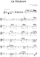 download the accordion score Le Téléfon in PDF format