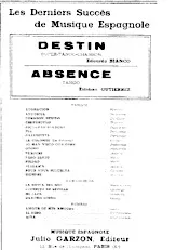 scarica la spartito per fisarmonica Destin (Tango) in formato PDF