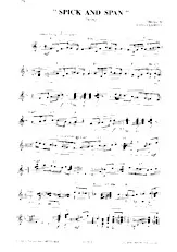 descargar la partitura para acordeón Spick and span (Swing) en formato PDF