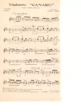 télécharger la partition d'accordéon Maëstro Canaro (Tango Milonga) au format PDF