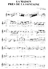 download the accordion score La maison près de la fontaine in PDF format