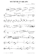 télécharger la partition d'accordéon Souvenir d'Arlanc (Valse) au format PDF