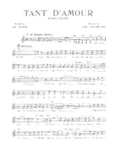 télécharger la partition d'accordéon Tant d'amour (Rumba Boléro) au format PDF