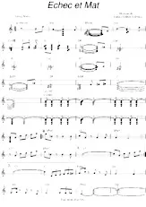 download the accordion score Echec et Mat (Swing Valse) in PDF format
