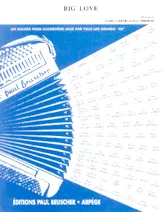 télécharger la partition d'accordéon Big Love (Charleston) au format PDF