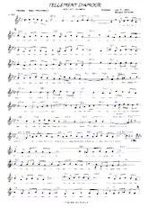 télécharger la partition d'accordéon Tellement d'amour (Boléro Rumba) au format PDF