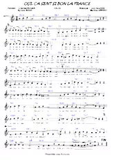 descargar la partitura para acordeón Oui ça sent si bon la France (Valse) en formato PDF